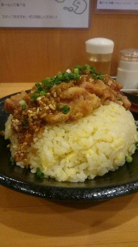 「怪味鶏チャーハン  大盛り  １０８０円」@きんとうんの写真