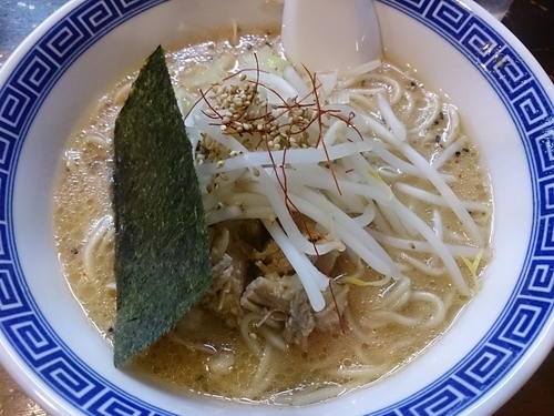 「味噌豚そば」@豚そば 頂の写真