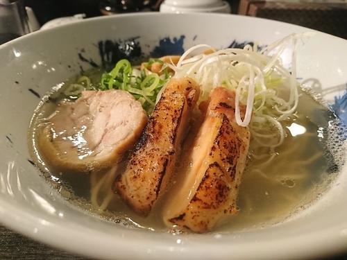 「鶏そば 750円」@鶏そば 雫一 大袋店の写真