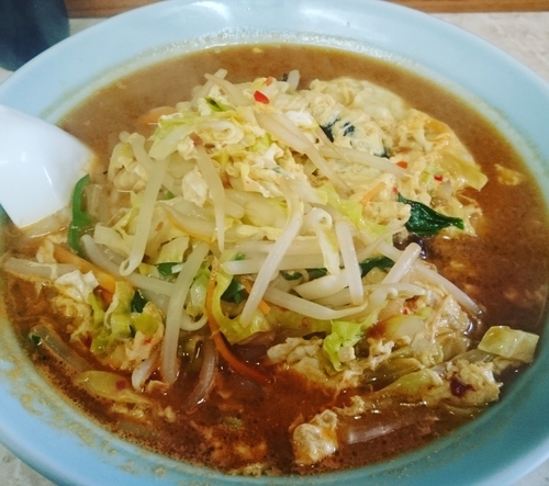 「味噌たんたんめん（600円）」@中山楼の写真