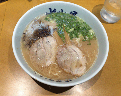 「ラーメン（730円）」@筑豊ラーメン 山小屋 清澄白河店の写真