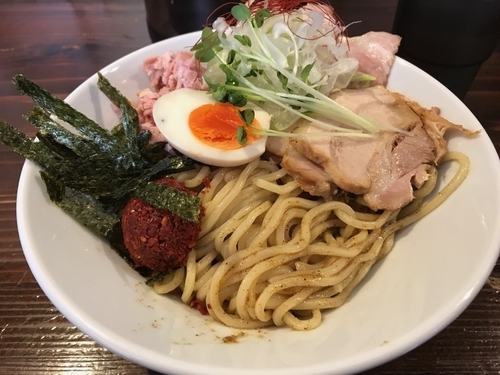 「特性魚介和え麺」@かしやの写真