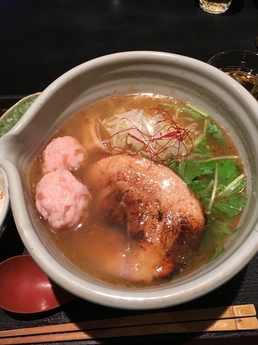 「銀笹らーめん(白醤油)」@麺処 銀笹の写真