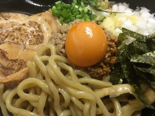 「混ぜそば  8辛」@へべれ家の写真