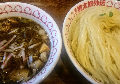 「つけめん＋大盛り」@支那そば きび 桃太郎外伝の写真