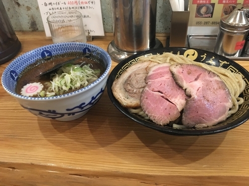 「つけ麺（並）ローストチャーシュー」@中華蕎麦うゑずの写真