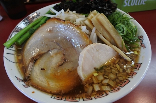 「煮干しらーめん」@らーめん ふじとんぼの写真