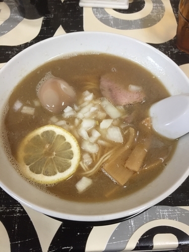 「煮干そば」@寺カフェ 中華そば水加美の写真