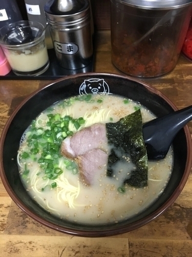 「博多ラーメン ¥600」@博多ラーメン長浜や 上野店の写真