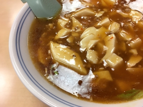 「麻婆豆腐そば」@安楽の写真