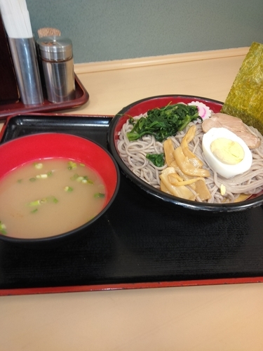 「煮干し つけそば」@名代 富士そば 阿佐ヶ谷店の写真