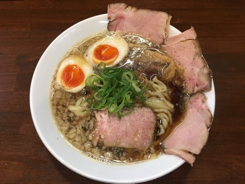 「特製煮干しラーメン」@らーめん 香澄 阿波座本店の写真