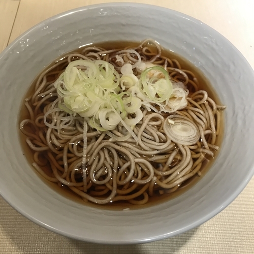 「かけ（￥270）」@濱そば 横浜店の写真