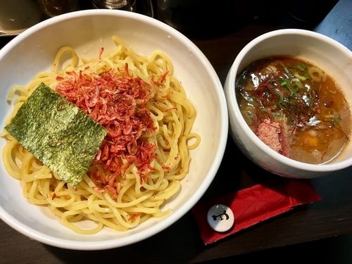 「小海老のレッチリ辛つけ麺」@ラーメンくれはの写真