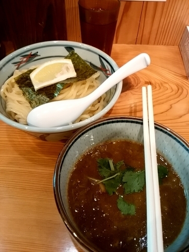 「濃厚煮干つけ麺（大盛）」@麺屋まいどの写真