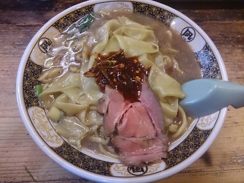 「煮干ラーメン¥820」@すごい煮干ラーメン凪 渋谷東口店の写真