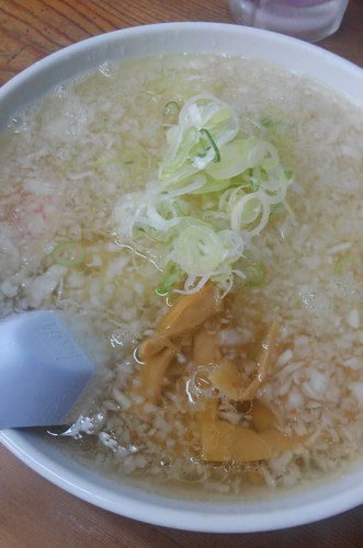 「おろしラーメン」@らーめん横丁の写真