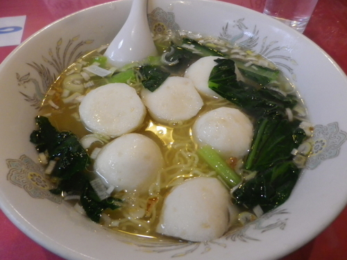 「アモイの塩味ラーメン」@中華料理 愛福楼の写真