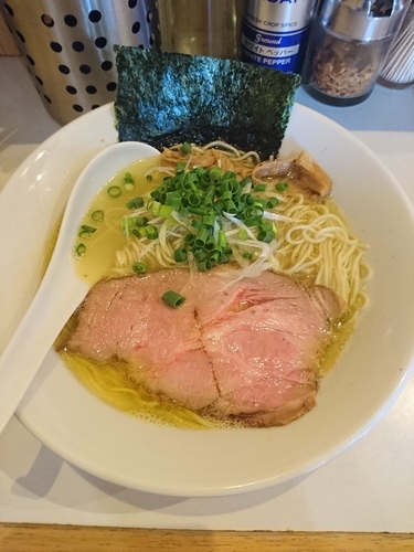 「塩らーめん 700円」@麺屋 扇 SENの写真