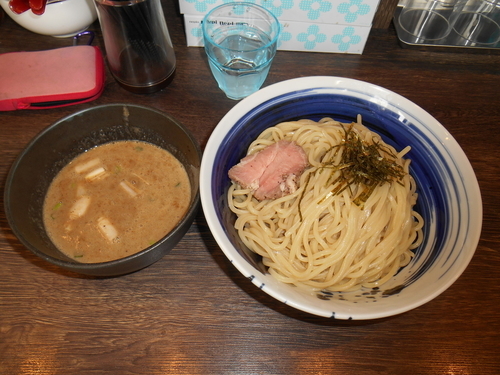 「つけめん（ゆず）特盛」@麺処 景虎 戸塚安行店の写真