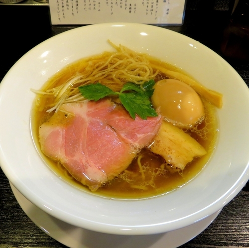 「味玉醤油そば(950円)」@麺屋 中川會 住吉店の写真
