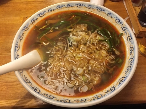 「オロチョンラーメン 辛さ並」@利しりの写真