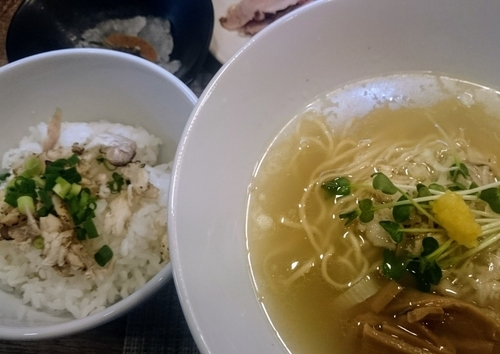 「茶漬けセット（塩）」@狐狸丸の写真