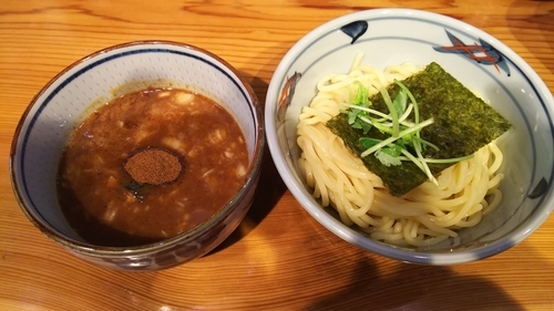 「濃厚魚介つけ麺(並)」@麺屋まいどの写真