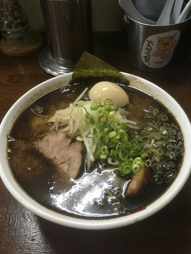 「らーめん＋味玉」@なんつッ亭 秦野本店の写真