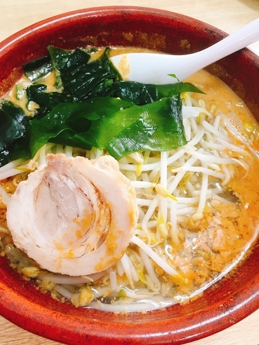 「ゴマ塩らーめん」@手打ちらーめん 金龍の写真