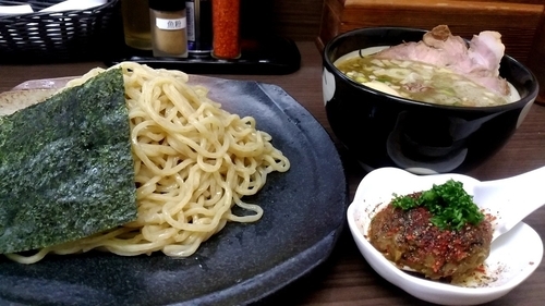 「【期間限定】つけそばfeat.カレー玉&more」@頓知房の写真