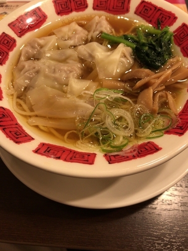 「ワンタン麺（599円）」@バーミヤン 狭山下広瀬店の写真