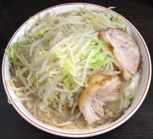 「小ラーメン 700円 そのまま」@ラーメン二郎 川越店の写真