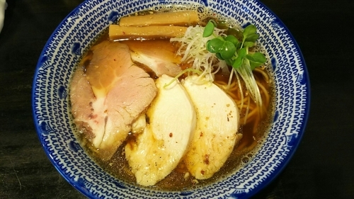 「上煮干し中華そば」@煮干し中華そば 昌まさの写真