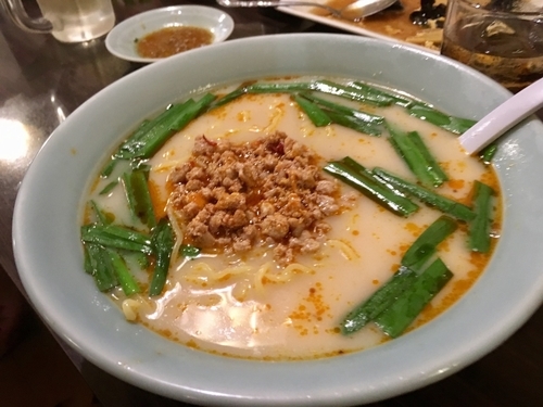 「豚骨台湾ラーメン」@龍福亭の写真