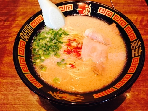 「ラーメン」@天然とんこつラーメン専門店 一蘭 京都八幡店の写真