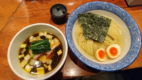 「濃厚昆布水の淡麗つけ麺(醤油)、特製　1,150円」@麺処 ほん田の写真