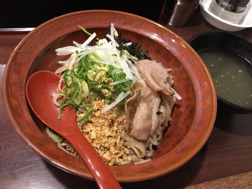 「塩 つけ麺」@みなとや神戸 大阪駅前第3ビル店の写真