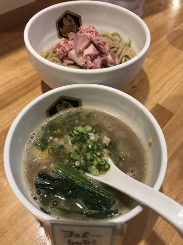 「濃厚真鯛つけ麺 850円」@真鯛らーめん 麺魚の写真