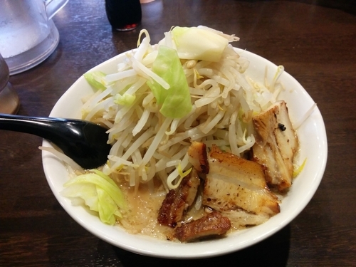 「小らーめん　野菜まし　800円」@G麺ふじもりの写真