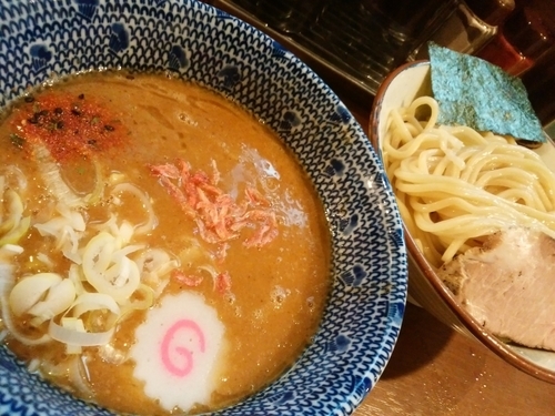 「海老つけめん 味噌 中盛」@俺の麺 春道の写真
