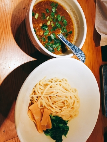 「味噌つけ麺 850円」@らぁ麺屋 つなぎの写真