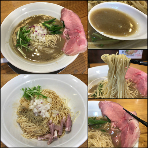 「煮干し豚骨らーめん¥780+和え玉（クーポン提示無料）」@煮干し豚骨らーめん専門店 六郷の写真