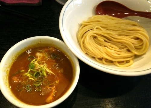「【限定】鶏白湯濃厚カレーつけめん　900円」@雨ニモマケズの写真