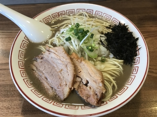 「濃厚煮干（大盛）790円」@煮干中華そば専門 煮干丸の写真