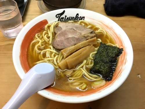 「ラーメン 太麺 カタメ」@中野大勝軒の写真