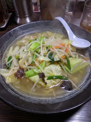 「塩タンメン　大盛」@ラーメン 仙花の写真