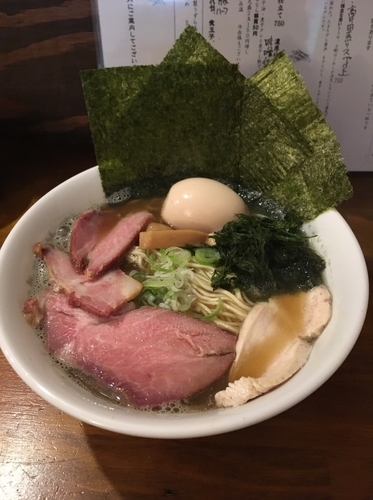 「煮干しそば 全部乗せ」@煮干専門 中華そば 平八の写真