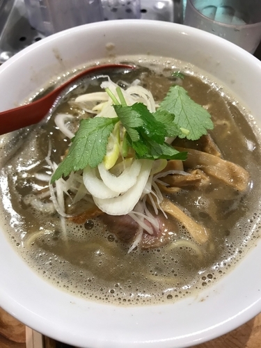 「濃厚煮干そば（大盛り）」@煮干麺 月と鼈の写真