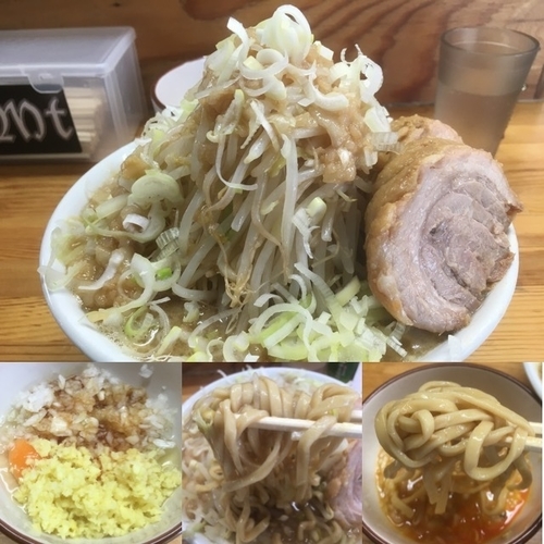 「ラーメン並ﾆﾝﾆｸｲｶﾞｲｾﾞﾝﾌﾞ +コッコマン」@ハイマウントの写真